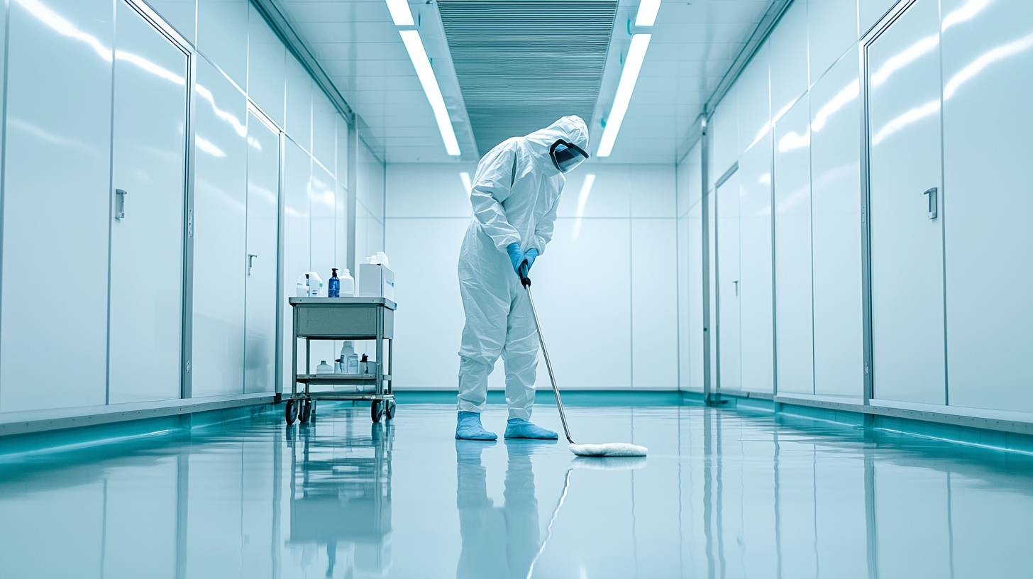 Cleanroom Deep Cleaning Supplies